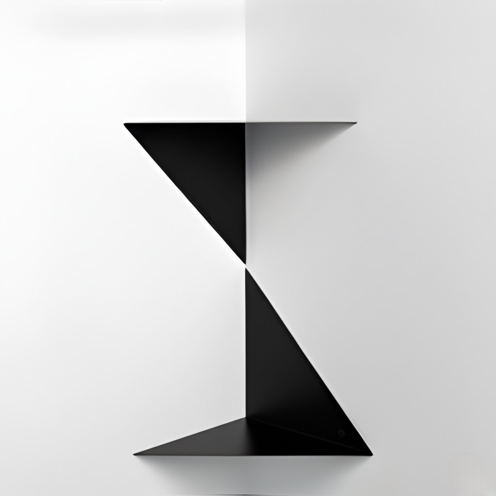 شلف دکوری مثلث دو تیکه