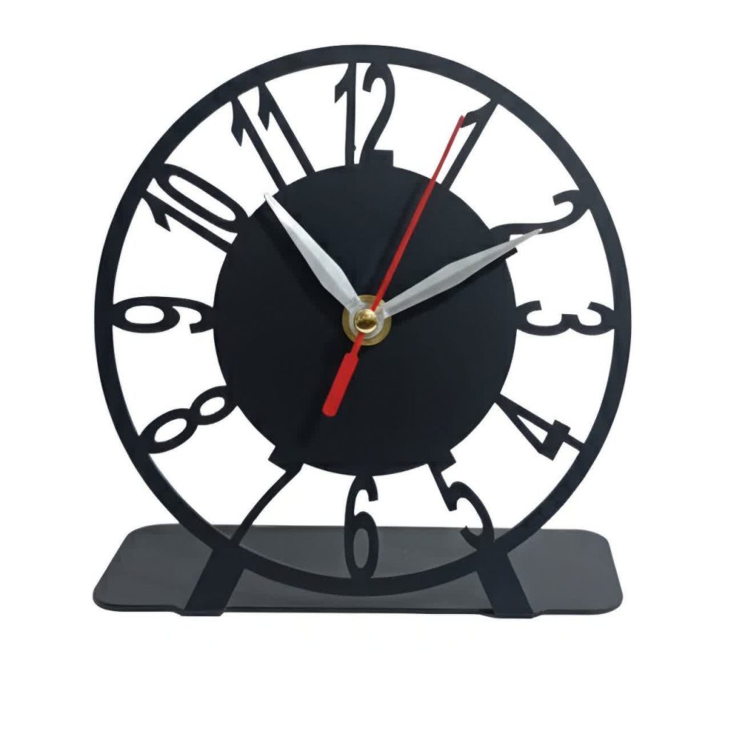 ساعت رومیزی بیسیک مشکی