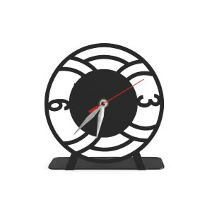 ساعت رومیزی صدف نمای کامل