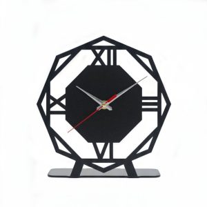 ساعت رومیزی هشت ضلعی